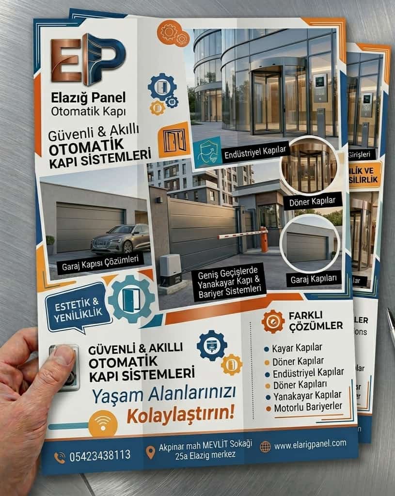 End&uuml;striyel kapılar kapı motorları kepenkler bariyerler